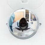 Patient Undergoing CT Scan Test
